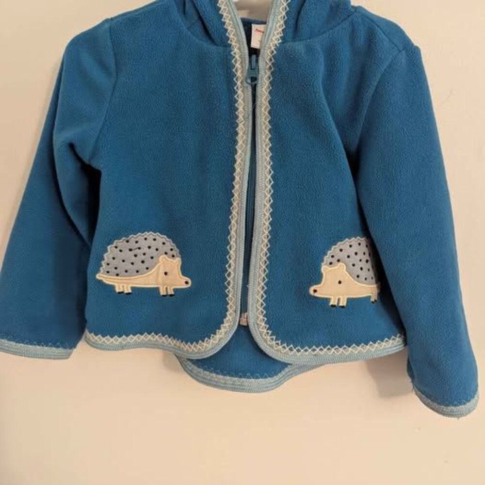 Hanna Andersson Hedgehog Baby Jacket size 18-24 Months